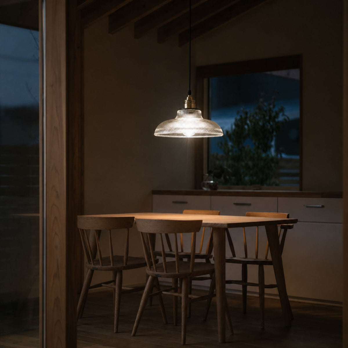 NordicAura | Vintage Elegant Glass Pendant Lighting Fixture