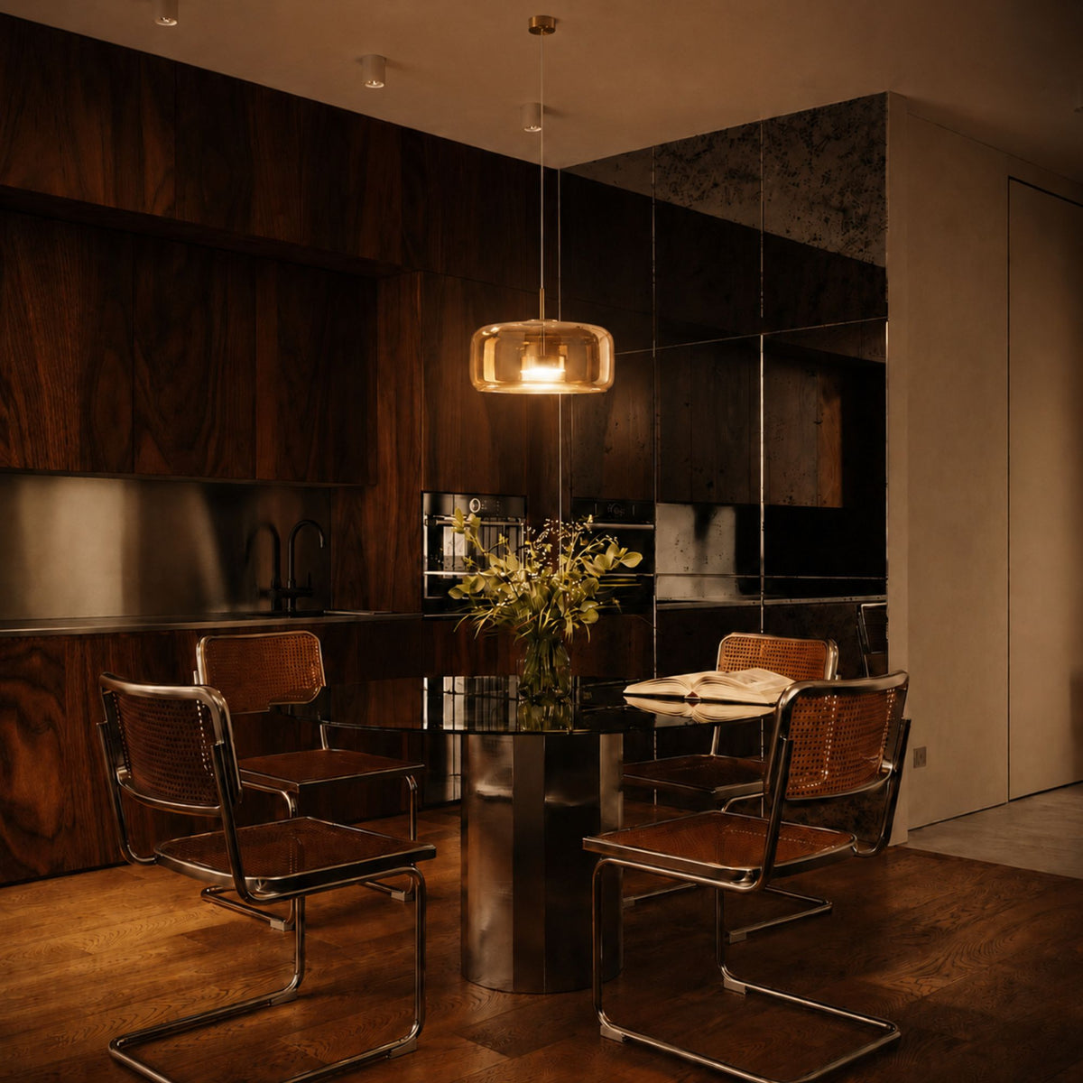 Luminara | Modern Elegant Glass Kitchen Pendant Lighting Fixture