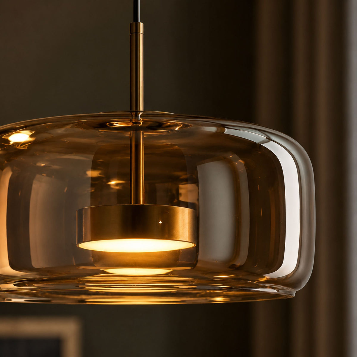 Luminara | Modern Elegant Glass Kitchen Pendant Lighting Fixture