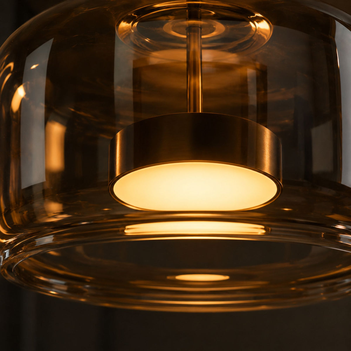 Luminara | Modern Elegant Glass Kitchen Pendant Lighting Fixture