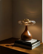 AndiGlass | Elegant Modern Glass Table Lamp for Living Room and Bedroom 5
