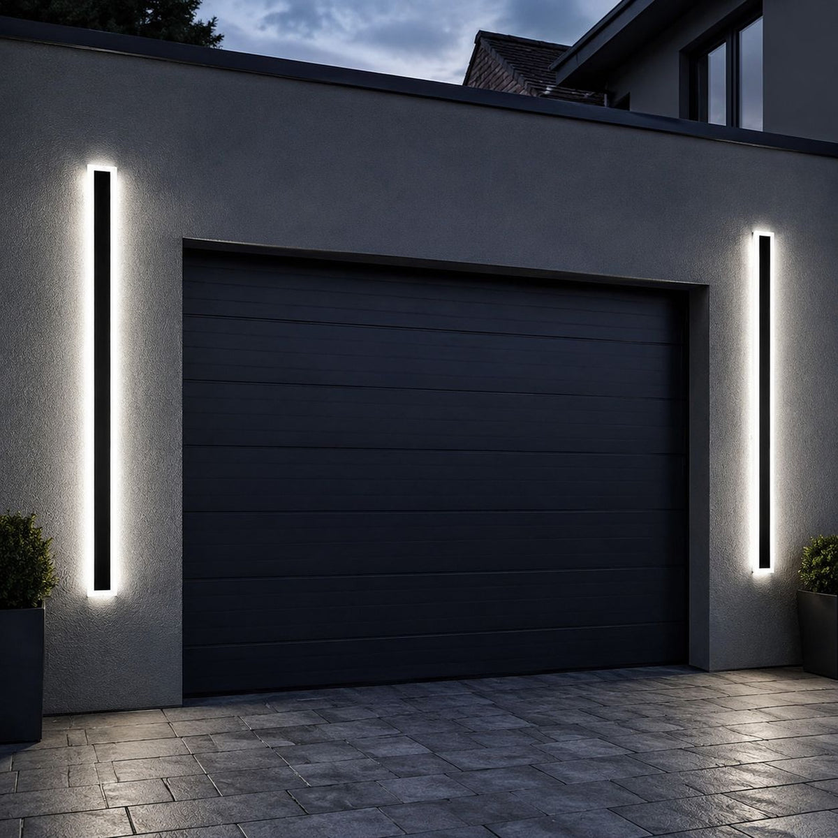 AquaGlow | Stylish Weather-Resistant Outdoor Wall Lantern Light