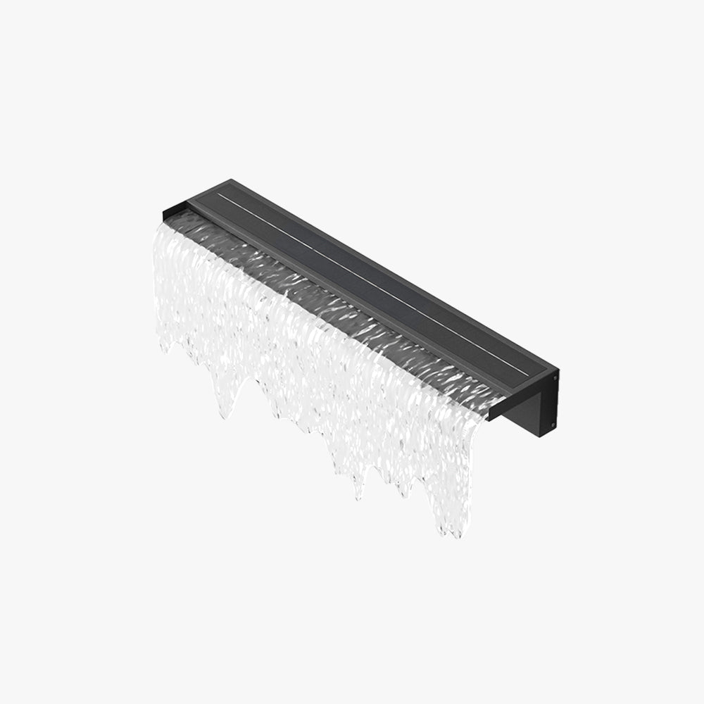 AquaGlow | Elegant Modern Solar Waterproof Outdoor Wall Lamp 1