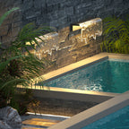AquaGlow | Elegant Modern Solar Waterproof Outdoor Wall Lamp 3