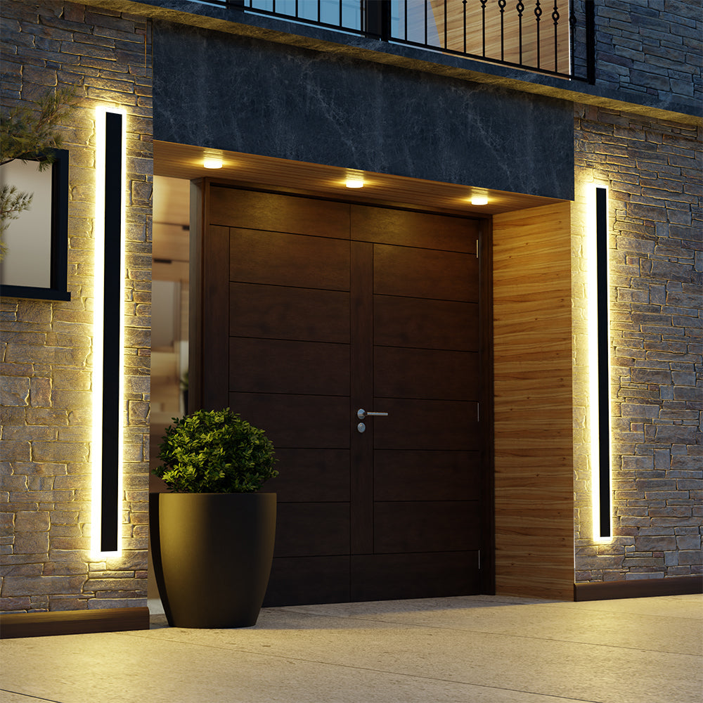 AquaGlow | Stylish Weather-Resistant Outdoor Wall Lantern Light 2
