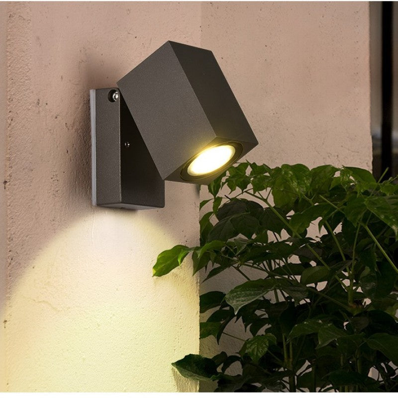 AureaLight | Stylish Rotatable Outdoor Metal Spotlight Wall Lamp 0