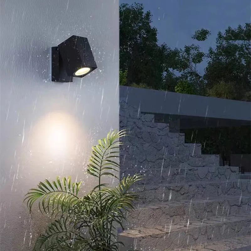AureaLight | Stylish Rotatable Outdoor Metal Spotlight Wall Lamp 2