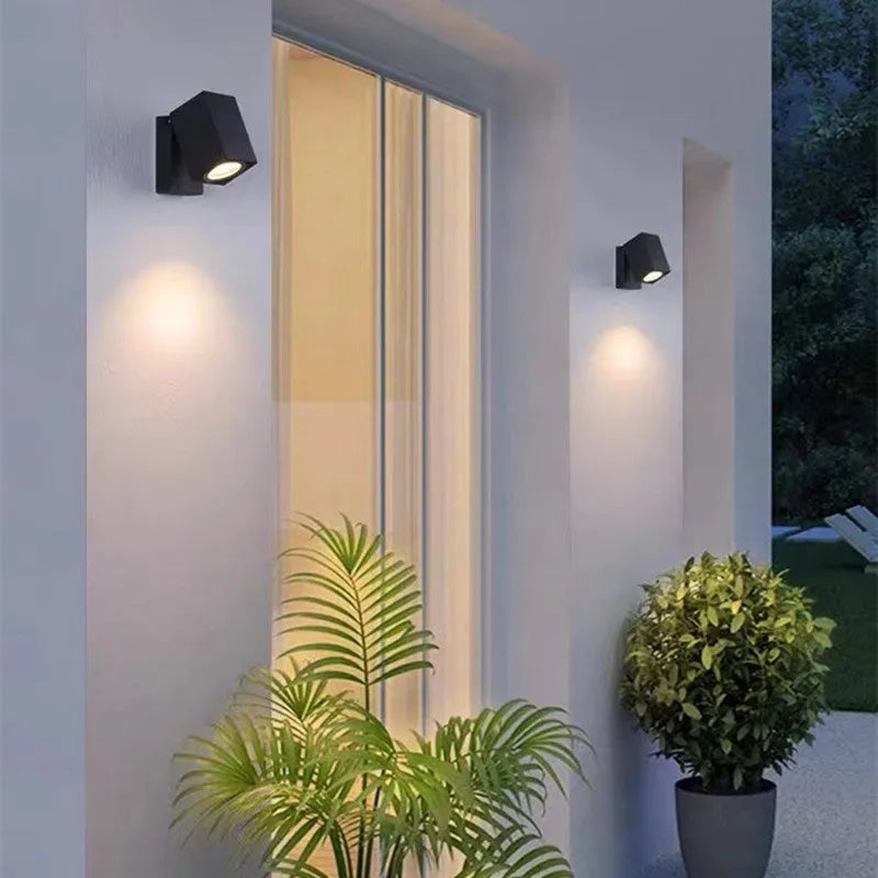 AureaLight | Stylish Rotatable Outdoor Metal Spotlight Wall Lamp 5