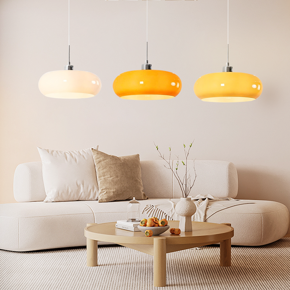 Aurevina | Stylish Bauhaus Inspired Glass Pendant Ceiling Light Fixture 3