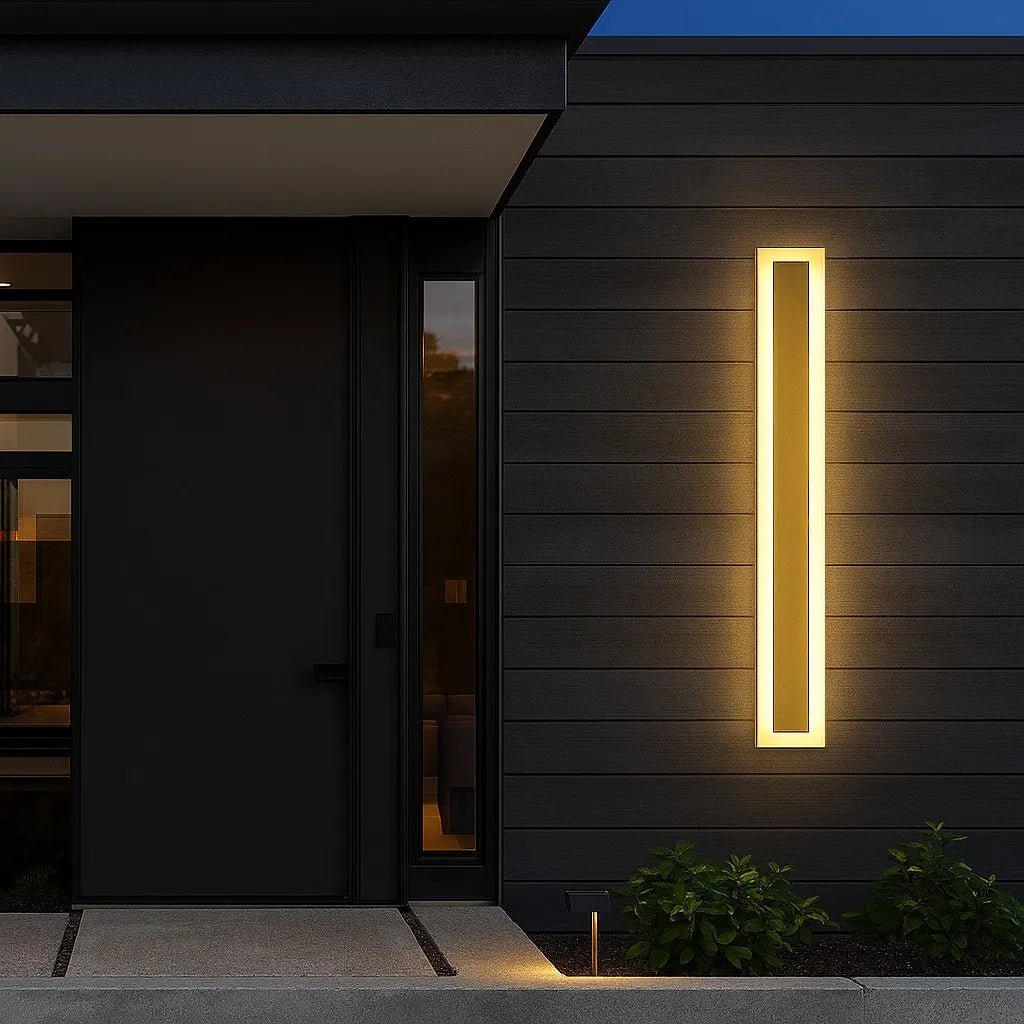AuroraGlow | Sleek Waterproof LED Outdoor Wall Light Fixture 8