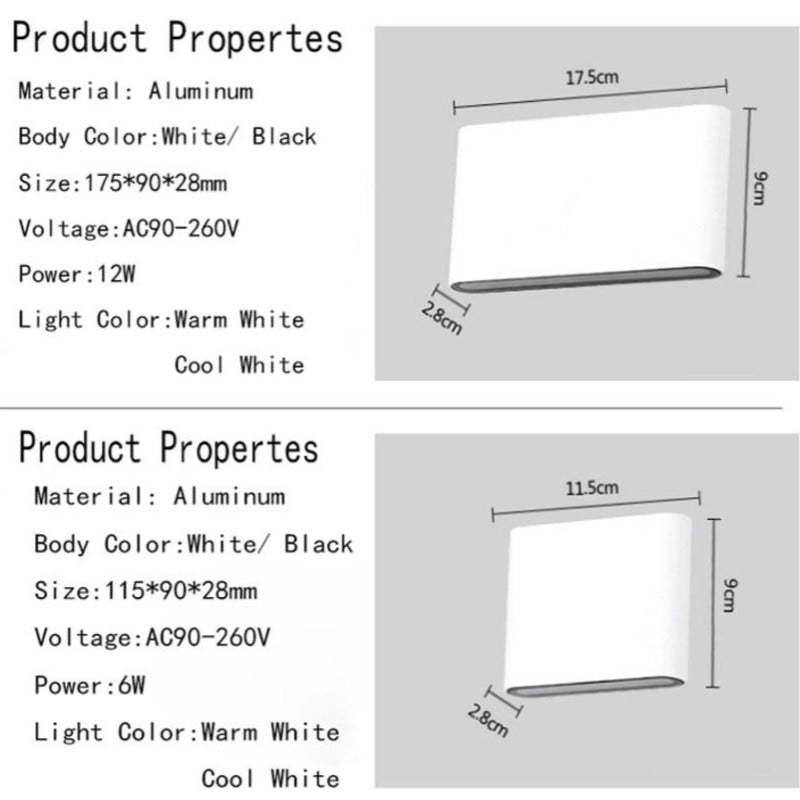 BastroLight | Stylish Modern Waterproof Outdoor Wall Lamp 7
