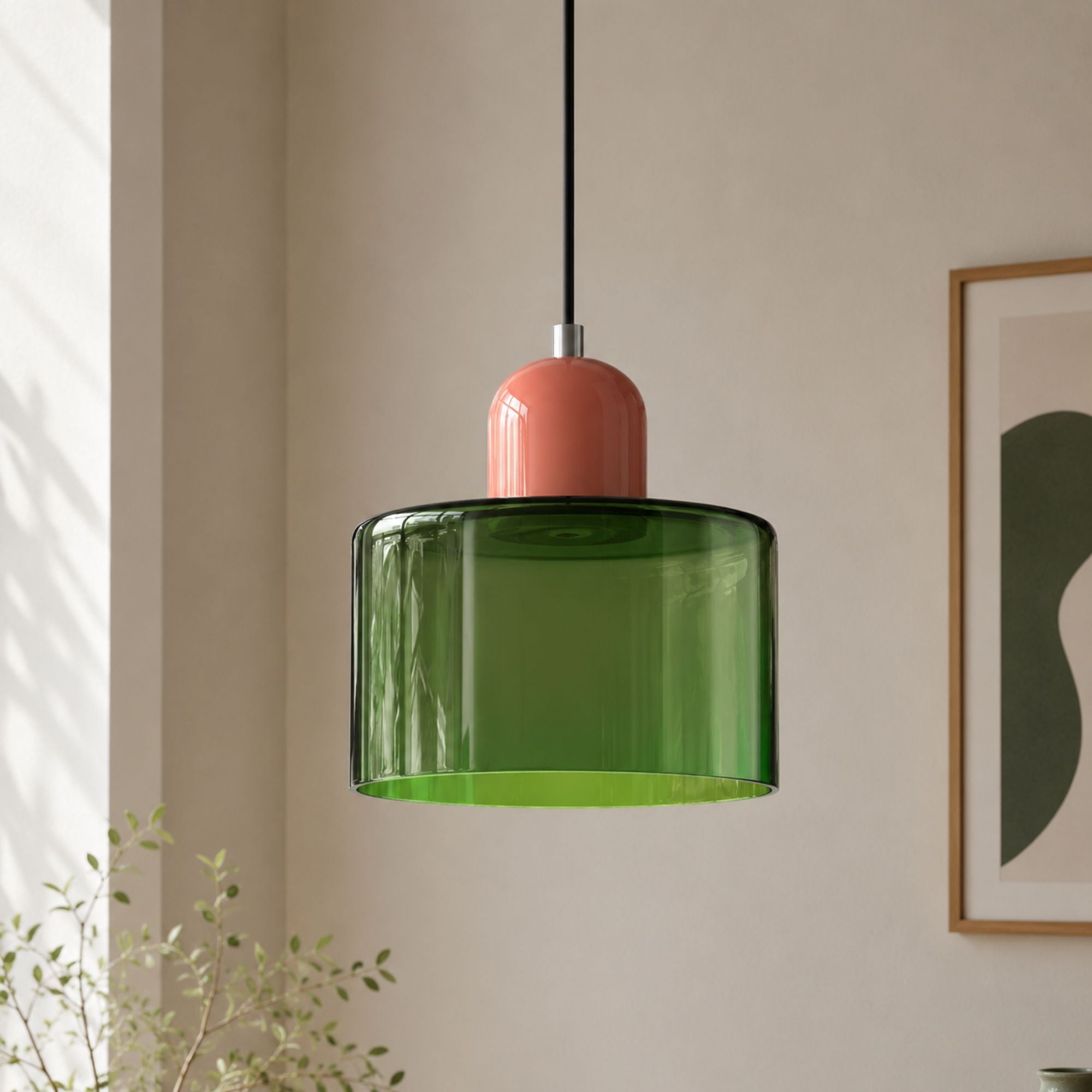 KoraGlass | Vibrant Elegant Pendant Light Fixture