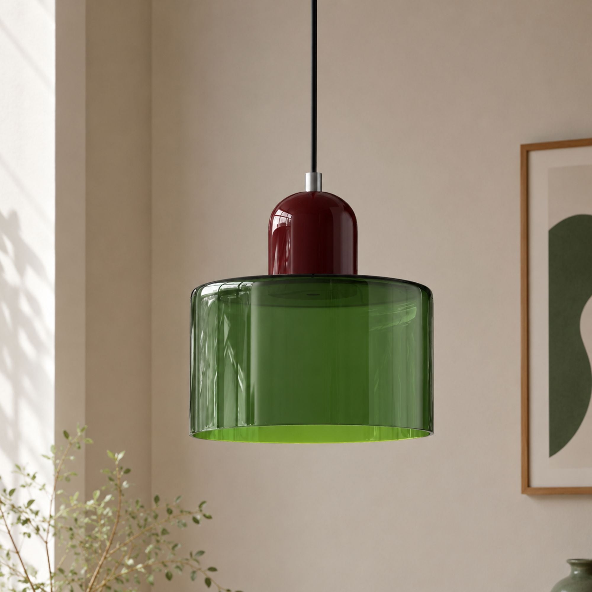 KoraGlass | Vibrant Elegant Pendant Light Fixture