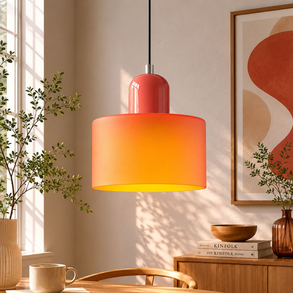 Bauhaus_inspired_orange_glass_pendant_lamp_with_soft_warm_glow_2