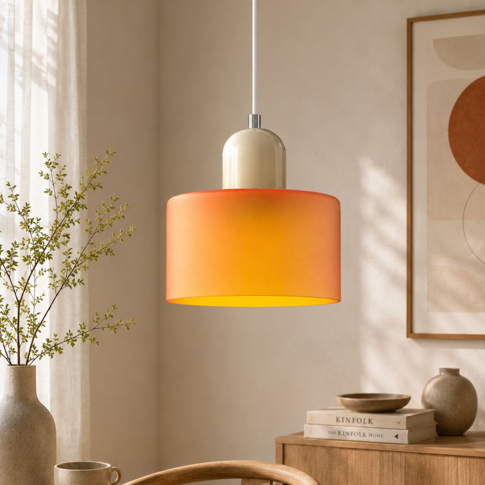 Bauhaus_inspired_orange_glass_pendant_lamp_with_soft_warm_glow_2