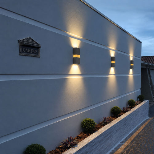 DeneLight | Modern Elegant Outdoor Wall Sconce with Dual-Directional Illumination