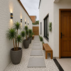 DeneLight | Modern Elegant Outdoor Wall Sconce with Dual-Directional Illumination