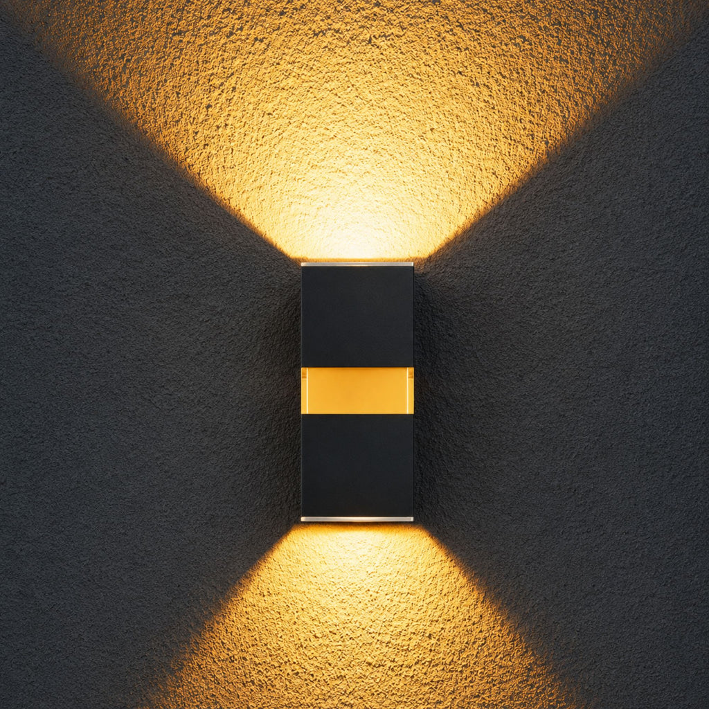 DeneLight | Modern Elegant Outdoor Wall Sconce with Dual-Directional Illumination