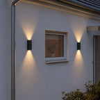DeneLight | Modern Elegant Outdoor Wall Sconce with Dual-Directional Illumination