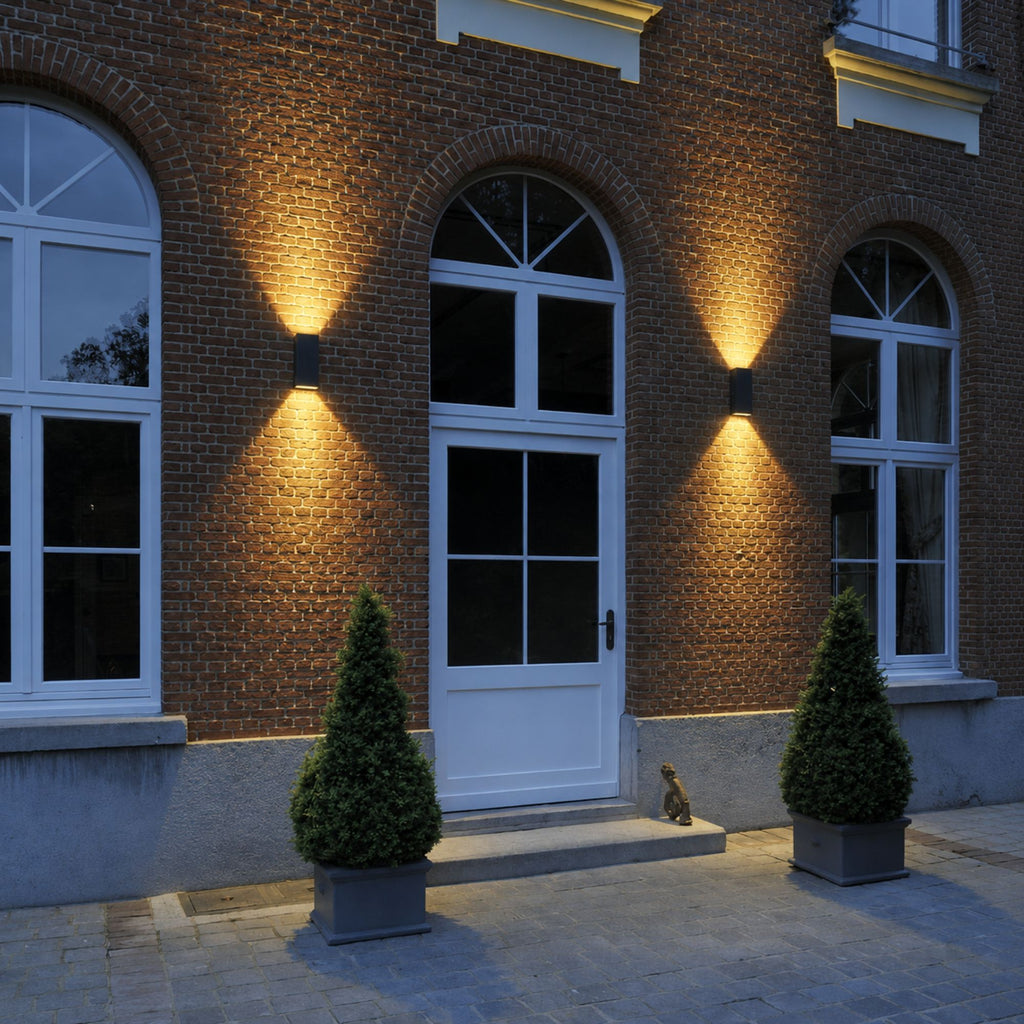 DeneLight | Modern Elegant Outdoor Wall Sconce with Dual-Directional Illumination
