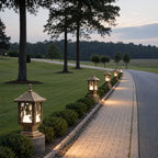 IsliLight | Elegant Floral Metal Outdoor Wall Lantern for Garden Pathways