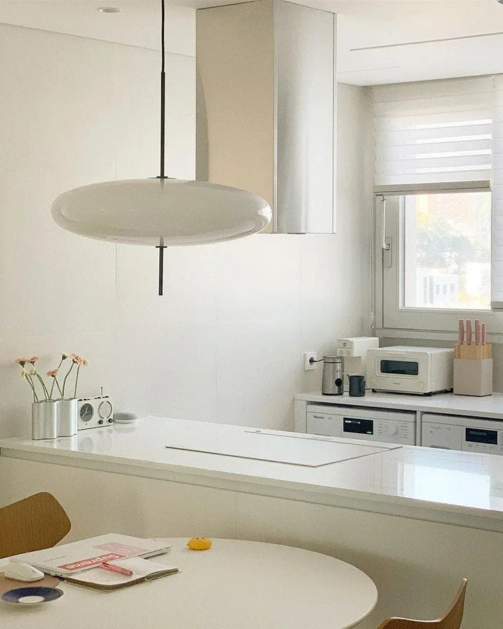 CelestialAura | Modern Two-Tone Acrylic Pendant Lighting for Kitchen Island 6
