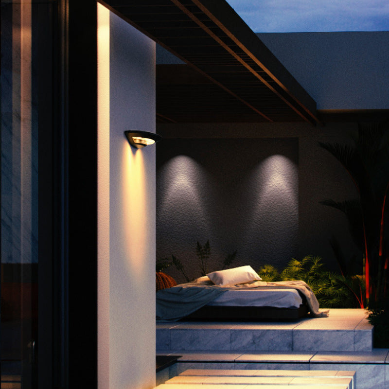 CelestialGlow | Elegant Durable Metal Outdoor Wall Lamp 3