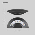 CelestialGlow | Elegant Durable Metal Outdoor Wall Lamp 8