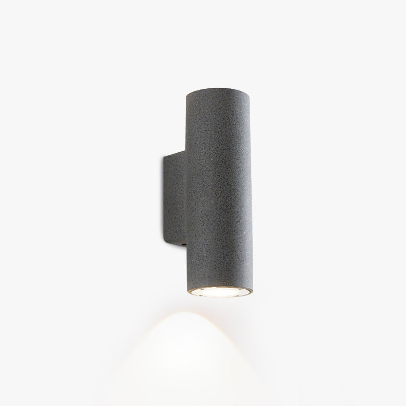 Cemento | Elegant Durable Outdoor Double-Headed Wall Lamp 1