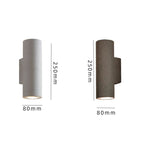 Cemento | Elegant Durable Outdoor Double-Headed Wall Lamp 3