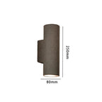 Cemento | Elegant Durable Outdoor Double-Headed Wall Lamp 4