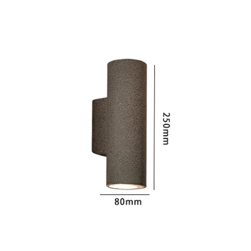 Cemento | Elegant Durable Outdoor Double-Headed Wall Lamp 4