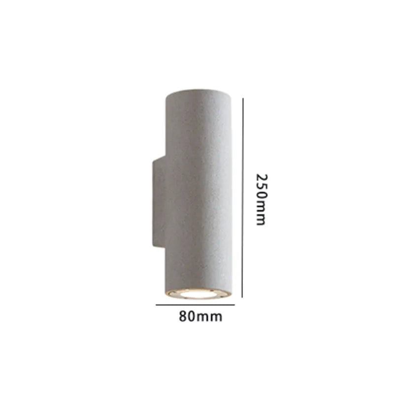 Cemento | Elegant Durable Outdoor Double-Headed Wall Lamp 5
