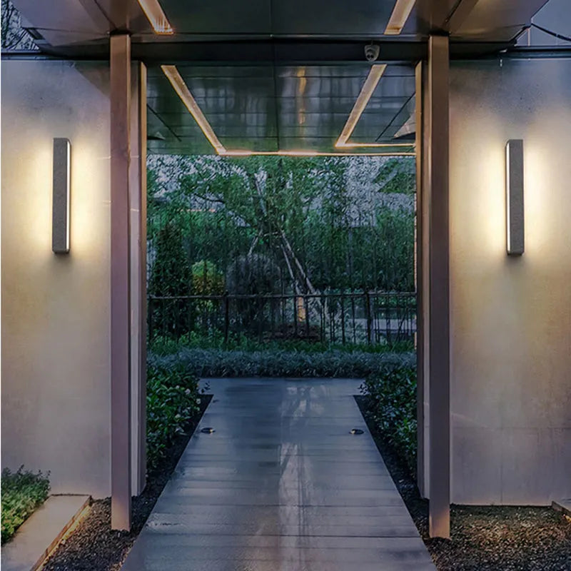 Cemento | Elegant Minimalist LED Outdoor Wall Lamp Fixture 3