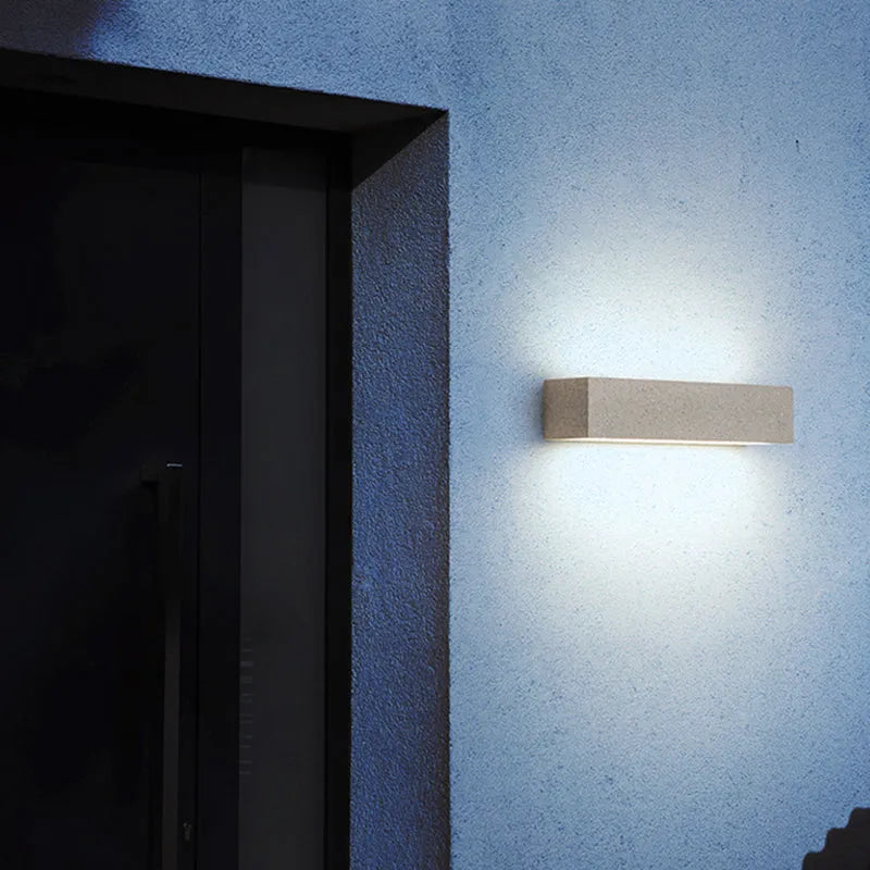 Cemento | Elegant Minimalist LED Outdoor Wall Lamp Fixture 7