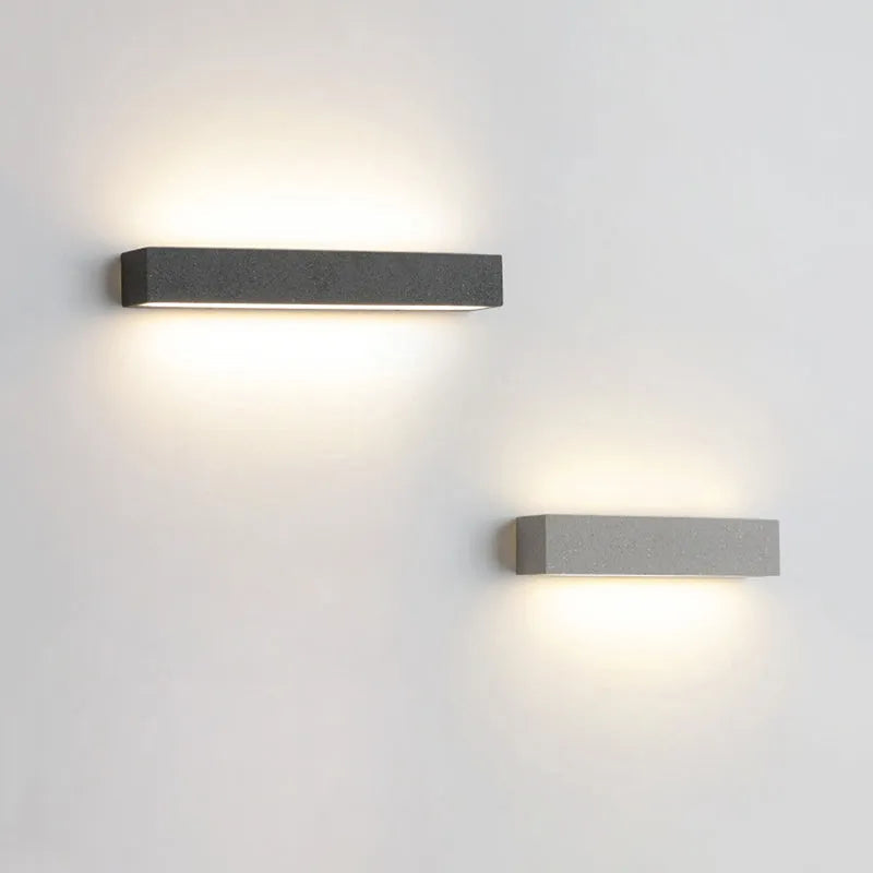 Cemento | Elegant Minimalist LED Outdoor Wall Lamp Fixture 8