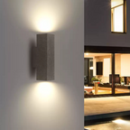 Cemento | Modern Minimalist Cement Outdoor Wall Lamp Fixture 3