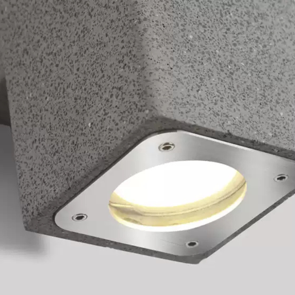 Cemento | Modern Minimalist Cement Outdoor Wall Lamp Fixture 4