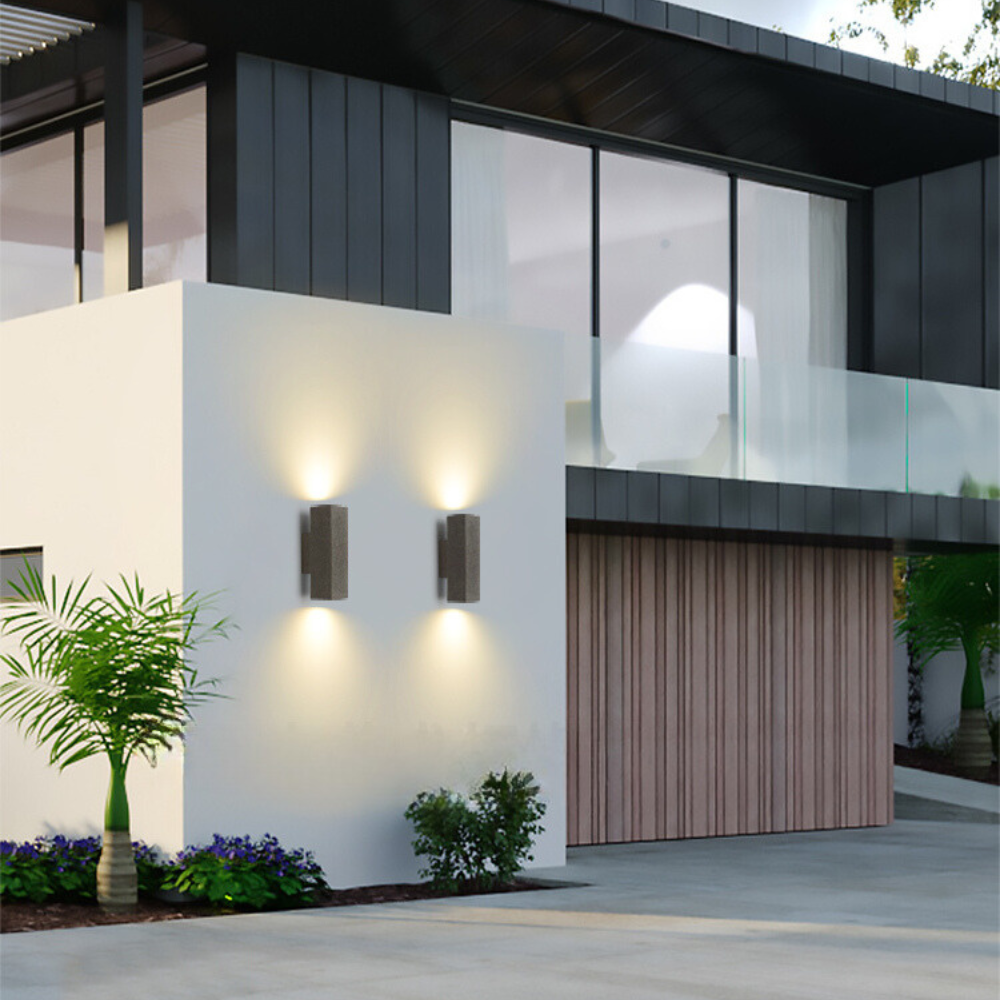 Cemento | Modern Minimalist Cement Outdoor Wall Lamp Fixture 7