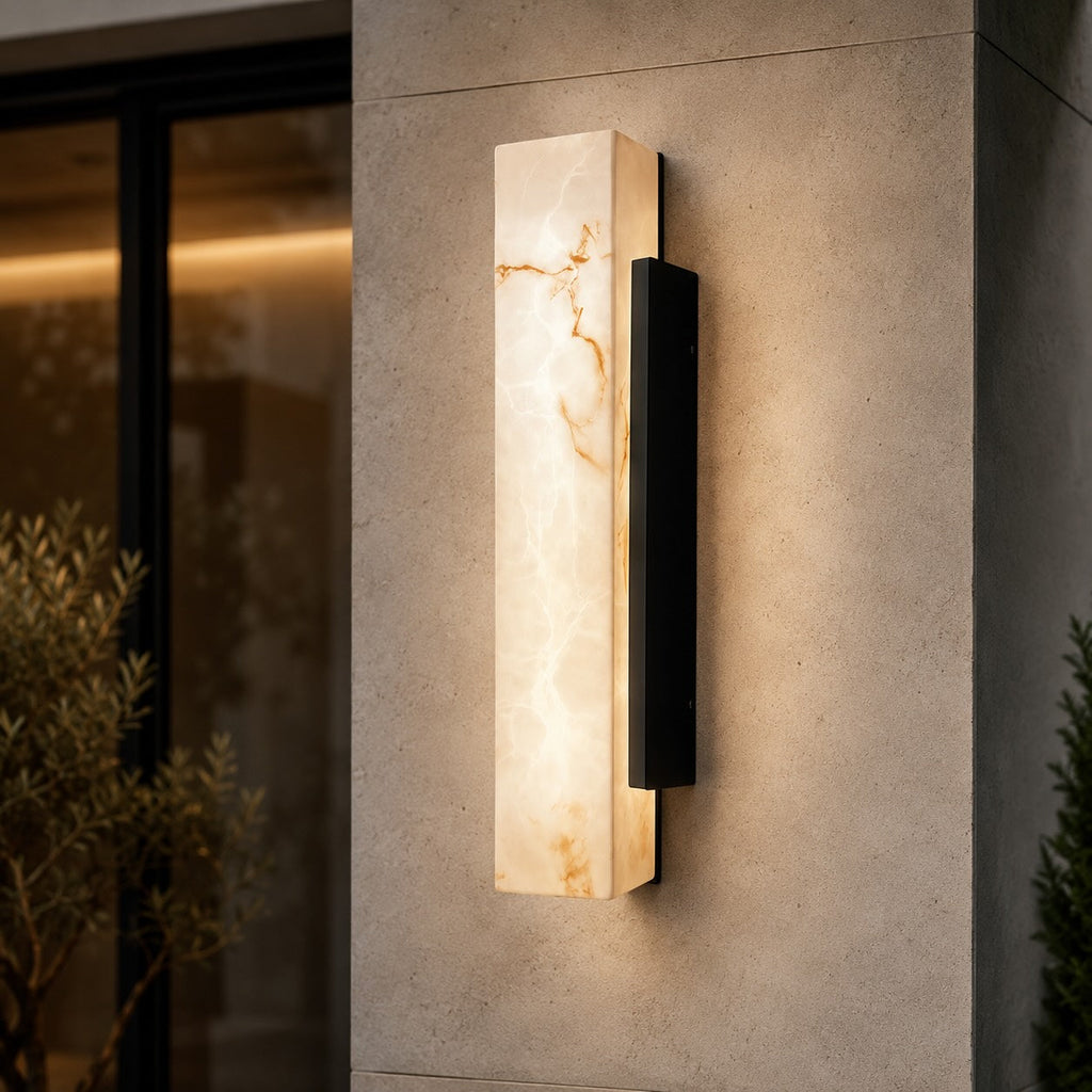 CloudStone | Stylish Waterproof Outdoor Wall Lantern with LED Light 0