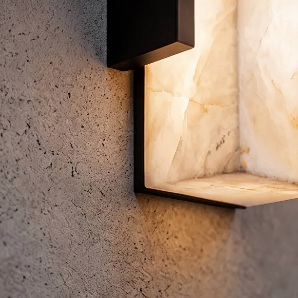 CloudStone | Stylish Waterproof Outdoor Wall Lantern with LED Light 6