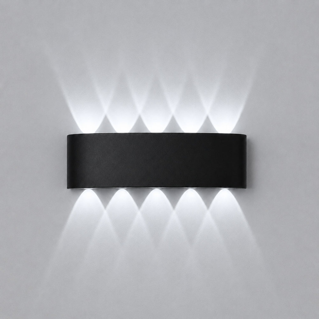 ElyraGlow | Elegant Waterproof Outdoor Wall Light Sconce Fixture