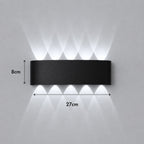 ElyraGlow | Elegant Waterproof Outdoor Wall Light Sconce Fixture