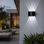 ElyraGlow | Elegant Waterproof Outdoor Wall Light Sconce Fixture