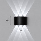 ElyraGlow | Elegant Waterproof Outdoor Wall Light Sconce Fixture