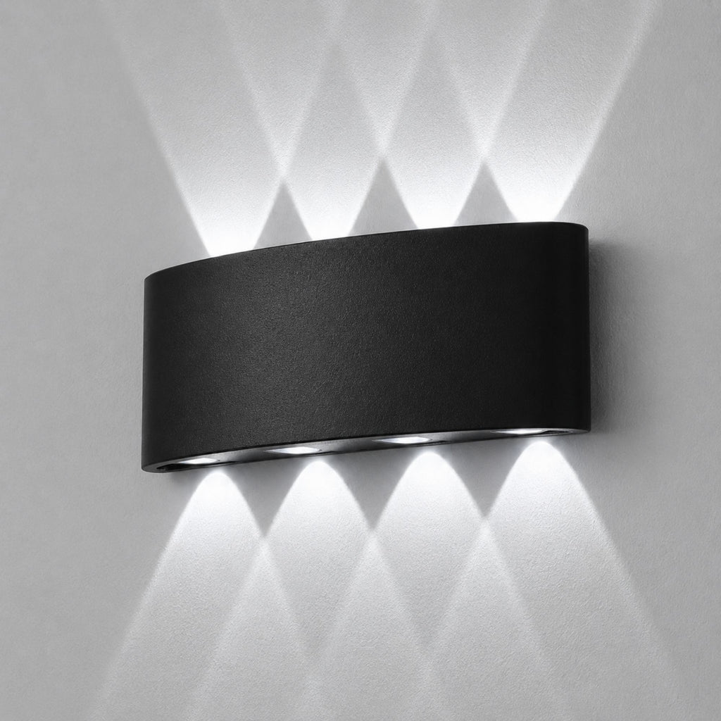 ElyraGlow | Elegant Waterproof Outdoor Wall Light Sconce Fixture