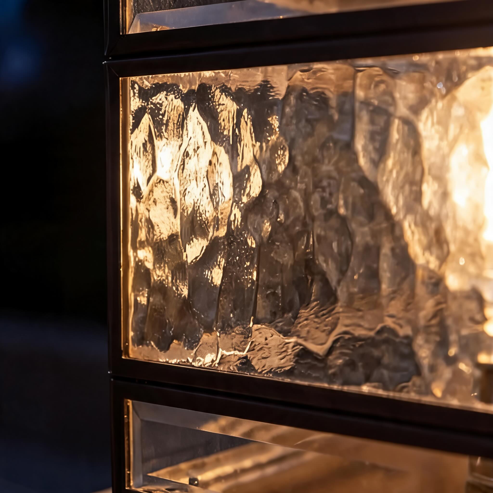 CopperGlow | Elegant Vintage Outdoor LED Fence Post Light Fixture 6