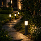 EcoLumen | Stylish Weatherproof Solar Pathway Lights Outdoor Fixture
