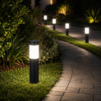 EcoLumen | Stylish Weatherproof Solar Pathway Lights Outdoor Fixture