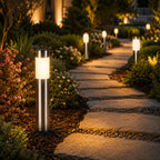 EcoLumen | Stylish Weatherproof Solar Pathway Lights Outdoor Fixture